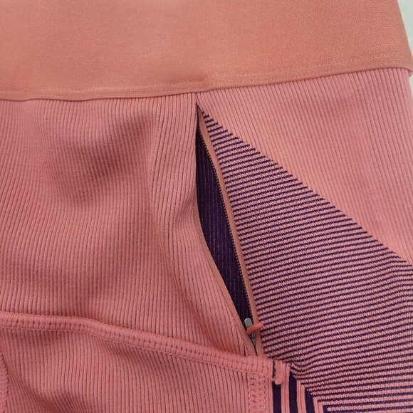 Fabletics Women's Ultra High-Waisted Seamless Ribbed Biker Shorts Size S - Picture 8 of 12